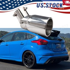 1.5-2.1 Stainless Steel Rear Exhaust Pipe Tail Muffler Tip For 2018 Ford Focus