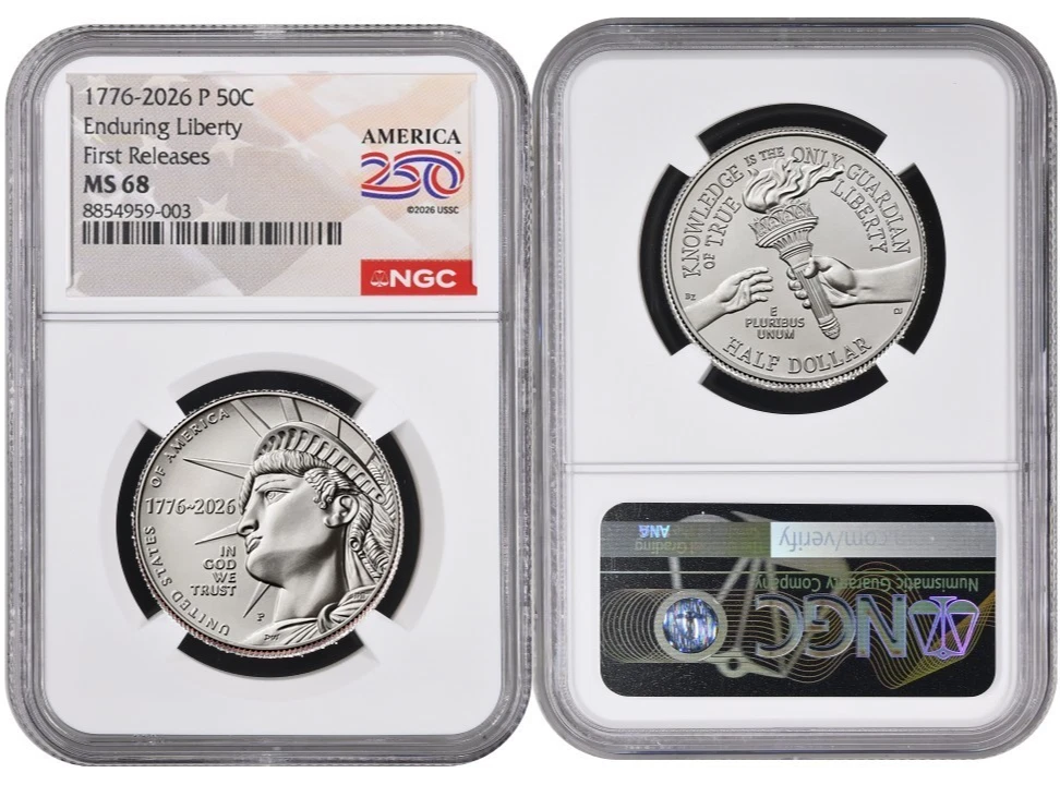25+ NGC Grade MS 68 US Half Dollar Coins for sale | Updated Oct 2026