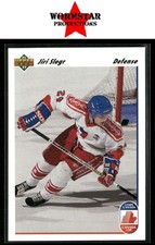1991-92 Upper Deck #18b Jiri Slegr Czechoslovakia