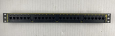 Ortronics OR-851044265 24 Port CAT5 Network Patch Panel Single Row Data Equip