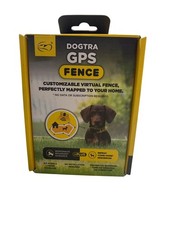 Dogtra GPS Fence Wireless System Rechargeable Invisible Containment Collar Black