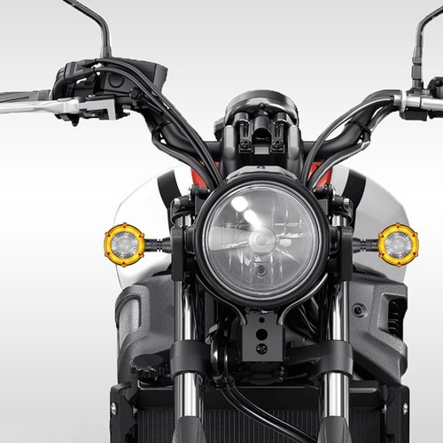 Motorcycle LED Indicator Light with Dynamic Circular Design Quick Installation - Picture 9 of 19