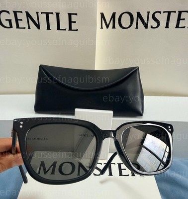 2026 GentleMonster Daze 01 Sunglasses Black Frame Black Lenses | eBay