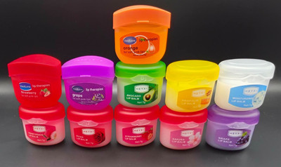Lippenbalsam im Döschen   verschiedene Sorten   Lippenpflege, Lip Balm,