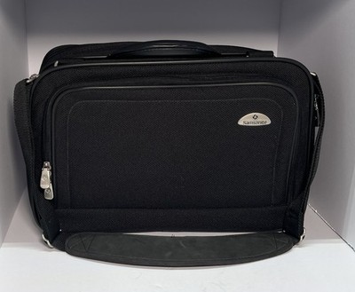 Samsonite Black 700 Series Silhouette 6 Overnight Weekender Bag Briefcase