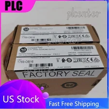 New Sealed Allen-Bradley 1769-OB16 AB CompactLogix 16 Pt 24VDC D/O Module US