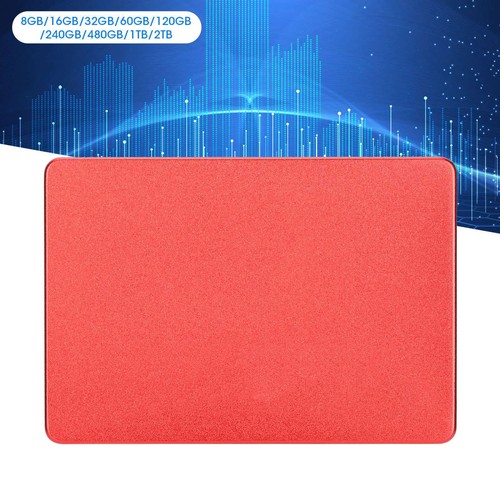 Hsthe Sea 2.5in SSD Red High Speed Metal Hard Drive For Desktop Computer Lapt CB - Afbeelding 5 van 38