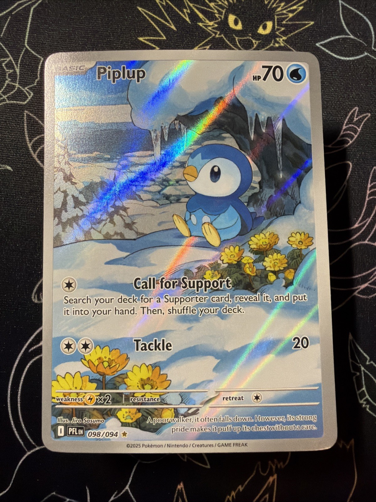 Piplup 098/094 Me02: Phantasmal Flames Holo