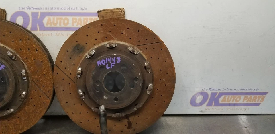 09 JUEGO PINZA FRENO DELANTERA MERCEDES BENZ AMG SL63 R230 CON ROTORES PLATEADOS Foto 4 de 4