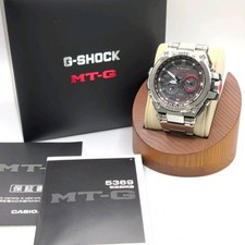 CASIO G SHOCK MT G MTG S1000D Watch Solar Men's Silver