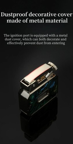 Honest Retro Mini Metal Kerosene Windproof Cigarette Lighter Exquisite Gifts - Picture 18 of 24
