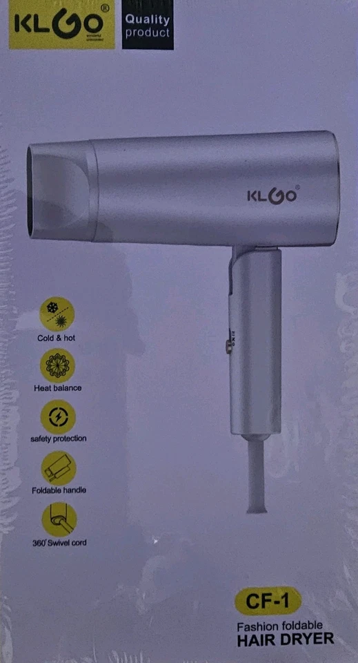 KLGO  CF-1 fashion hair foldable hair dryer - Image 2 of 4