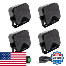 Herdio 4 Inch 240W Boat Marine Bluetooth Speakers Waterproof Outdoor Speakers