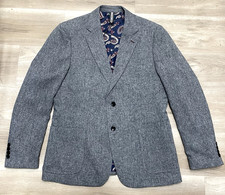 PJ Paul Jones Mens Medium Gray 2 Button Blazer Sport Coat NEW Classic Jacket