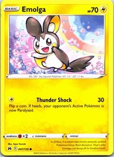 Emolga Common SWSH: Crown Zenith 047/159 LP