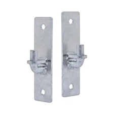 VIVIDA Wall Mount Gate Hinge 2 PCS, Heavy Duty Flat Back Farm Gate ... Fast Ship
