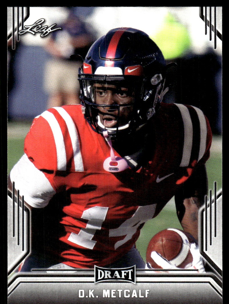 DK Metcalf Leaf Draft #12 Base