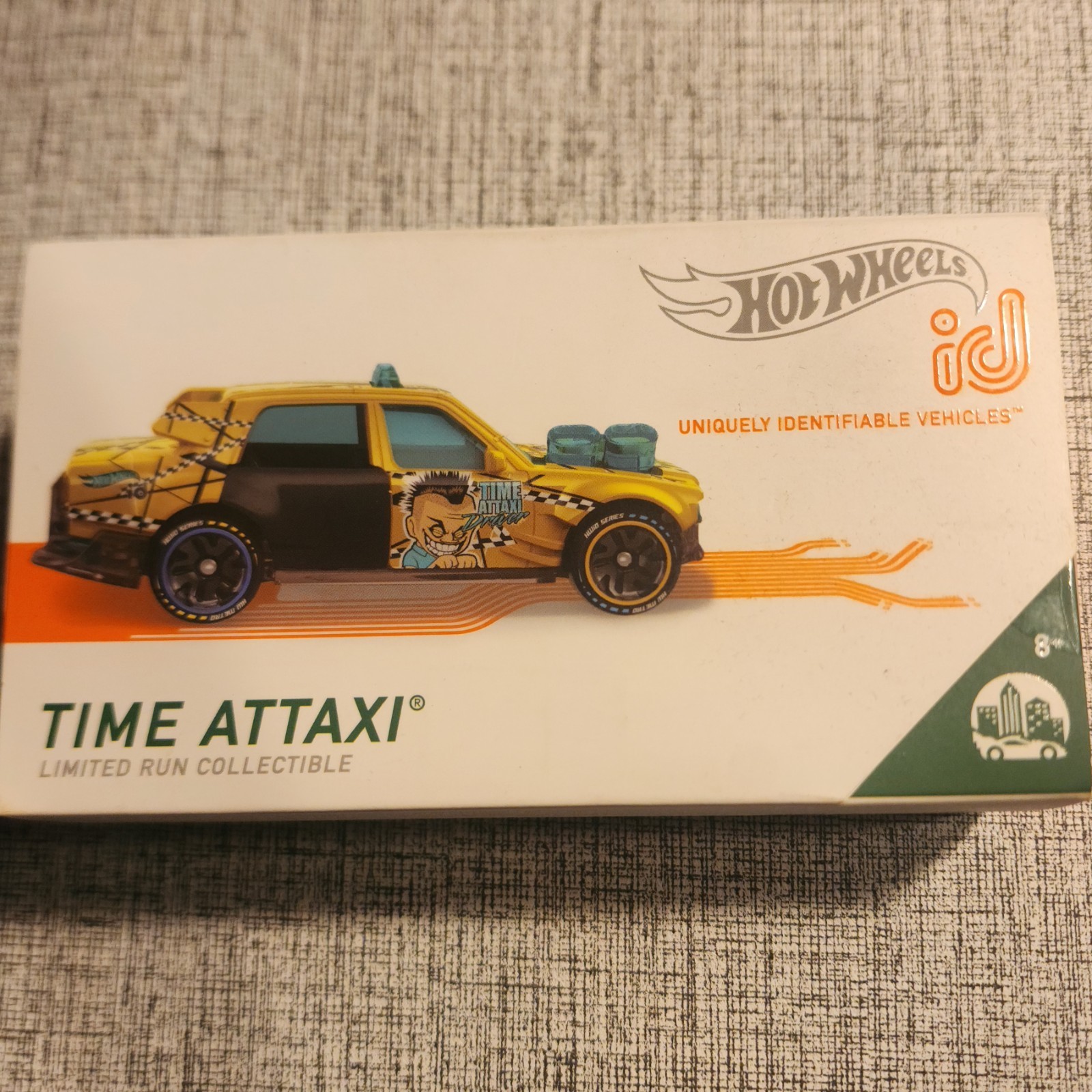 Hot Wheels ID: Time Attaxi Limited Run Edition Free Shipping