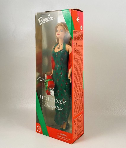 🌟Sorpresa Vacanze Natale Barbie Bambola Capelli Rossi Occhi Verdi, 2000 Mattel 27290 - Foto 4 di 6