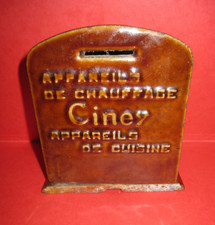 Skarbonka Ciney piec kaflowy piec żeliwny i emaliowany - antyczny - art deco