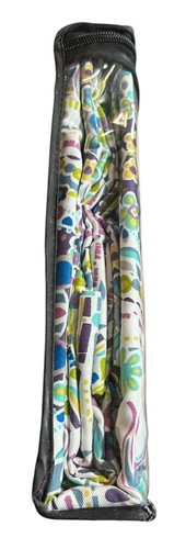 Cynthia Rowley Feliz Elefante Medallón Tela Cortina de Ducha Floral 72" Nuevo - Imagen 7 de 16