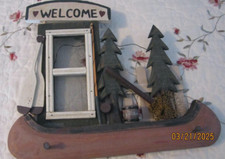 Rustic Wooden, WELCOME Sign Unique Wall Hanging.