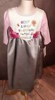 2T "Most Likely" Play/Party Dress Handmade, Upcycled, 3 Accessories