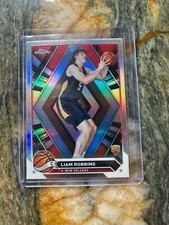 2023-24 Topps Chrome - Liam Robbins #174 Refractor (RC)