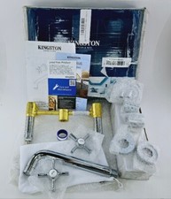 Kingston Brass KS8121ZX Millennium 2-Handle Wall Mount Bathroom Faucet, Chrome