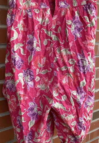Mono floral vintage para madre e hijo niña Laura Ashley talla 5 hecho en Hong Kong - Imagen 5 de 7