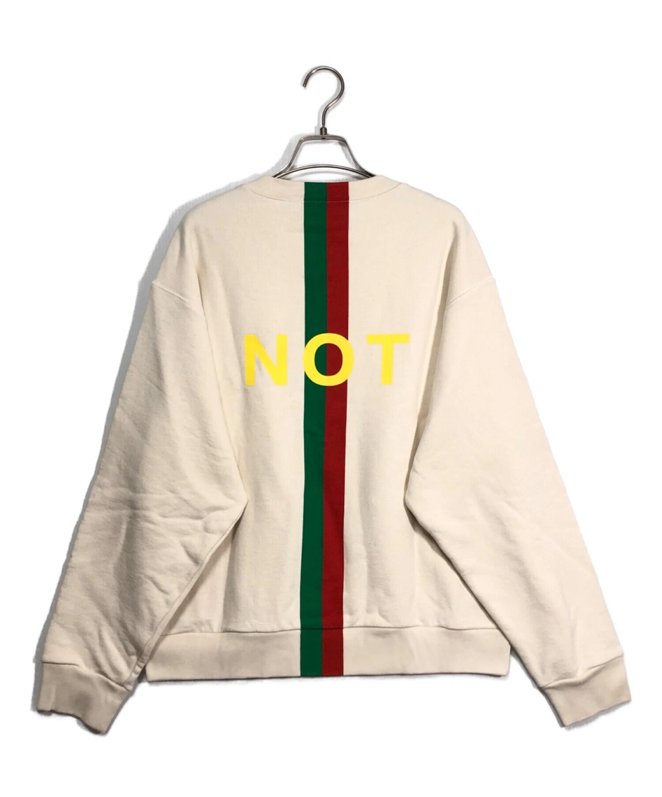 GUCCI Print sweatshirt Men's size: S Ivory 635847 - Picture 2 of 3