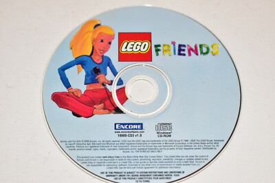 Lego Friends Windows CD-Rom Computer Software Game  2002 CD-Rom Only