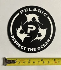 Pelagic Sport Fishing Gear Company marine Ocean Offshore Sticker Decal