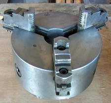 3-Jaw 8" Chuck Ralmikes Tool-o-Rama 2" Thru Hole