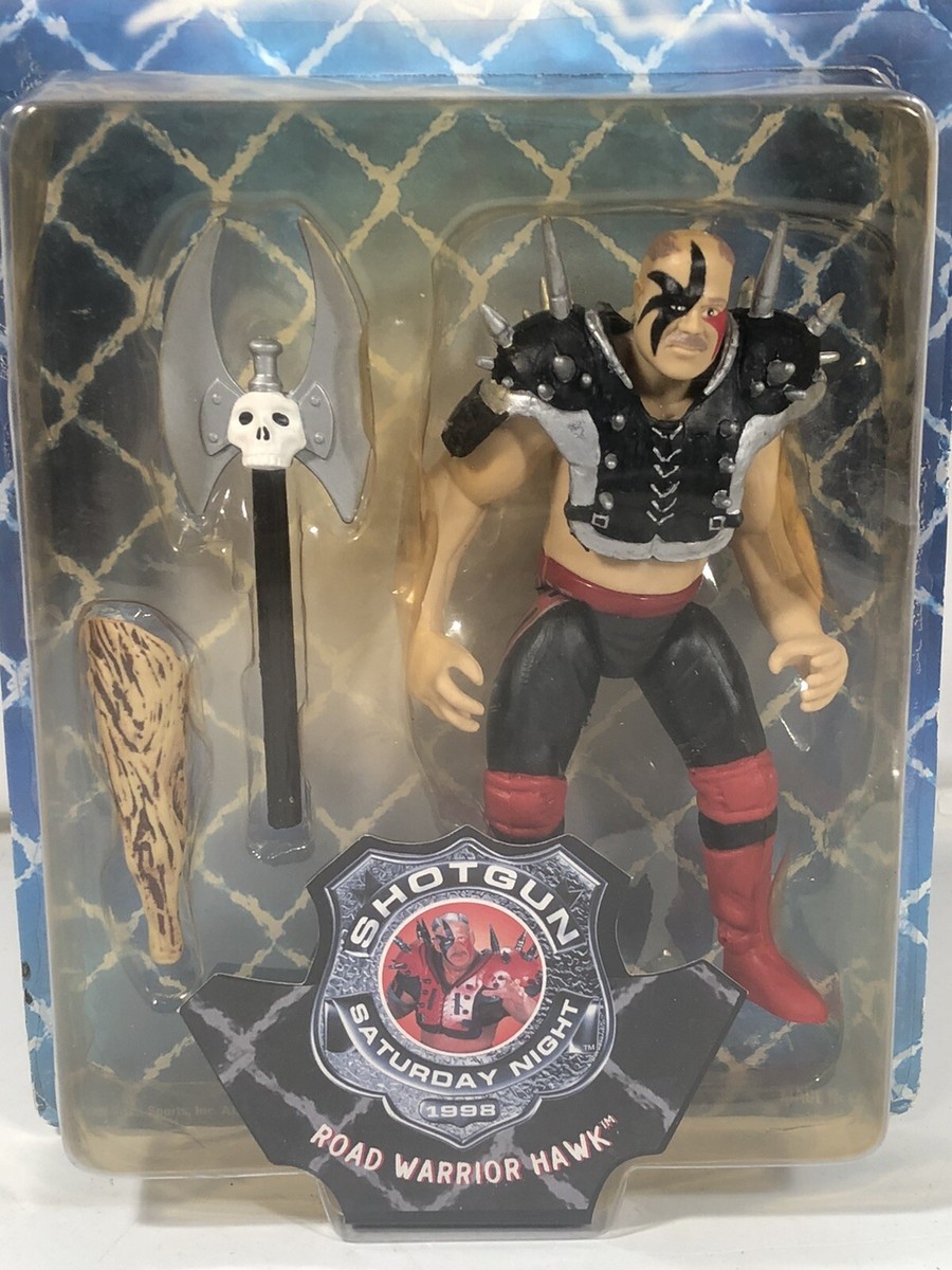 Road Warrior Hawk Vintage WWF Jakks Wresting Doom Figure