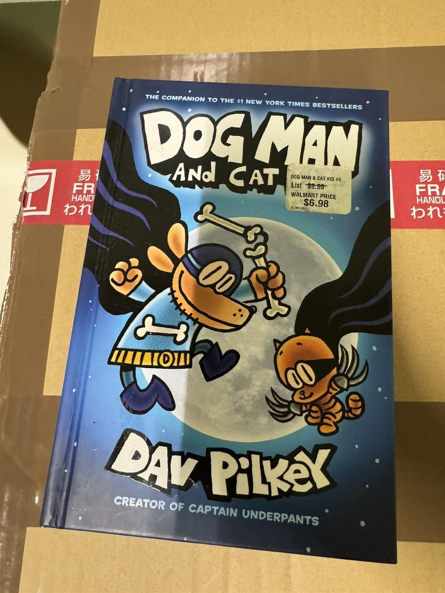 DOG MAN Series Set of 6 Hardcover Books by Dav Pilkey MORE DOG MAN Series Set of 6 Hardcover Books by Dav Pilkey MORE