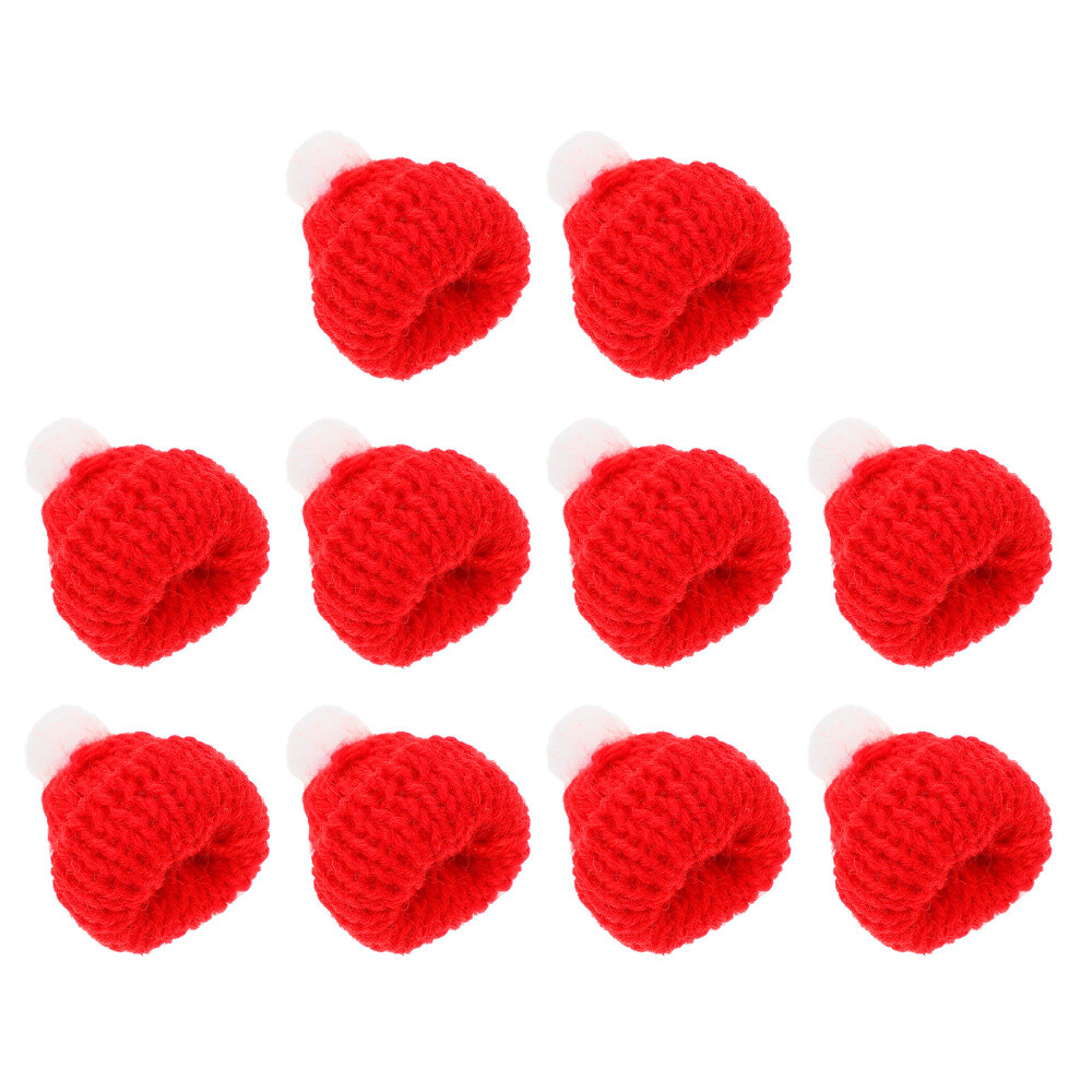 Doll Christmas Hats Santa Hat Christmas Party Decor Miniature Hats