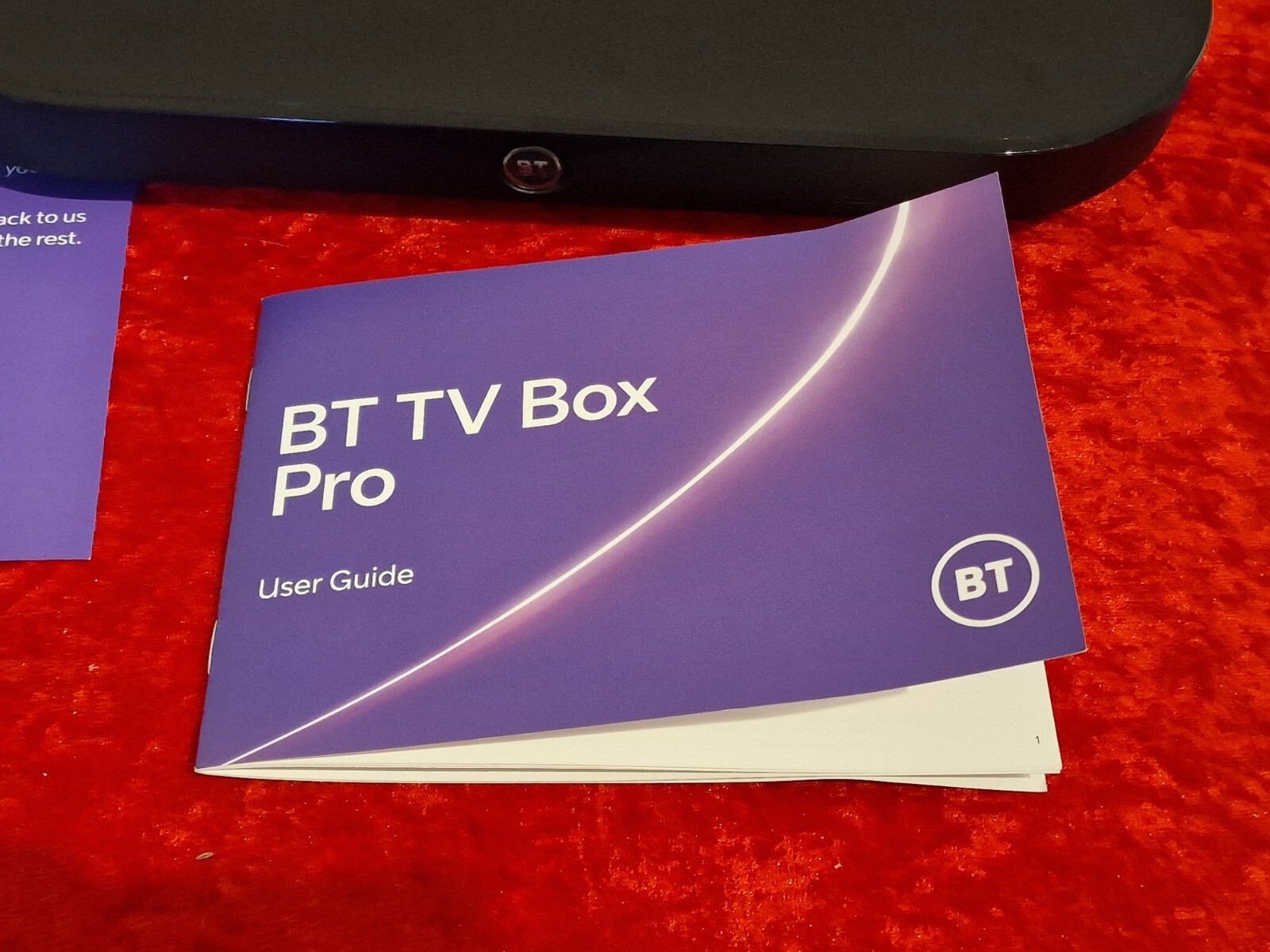 BT TV Box Pro YouView 1TB 4k Set Top Box RTIW387 Boxed Excellent