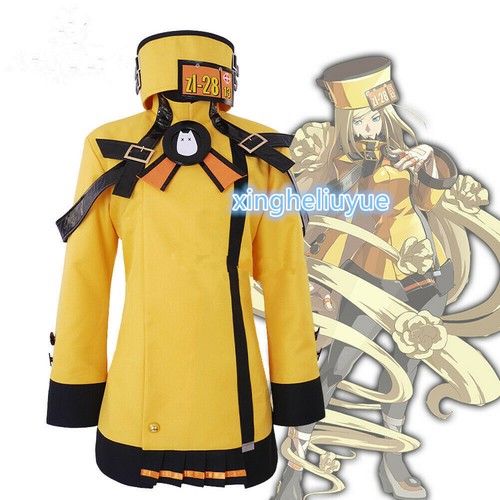 Halloween Guilty Gear Xrd -SIGN- Millia Rage Dress Cosplay costume anime  - Picture 1 of 5