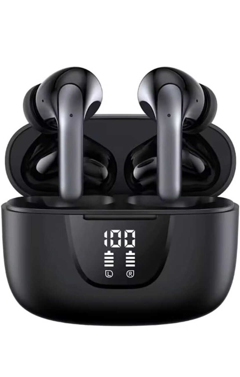 Bluetooth 5.3 True Wireless HiFi Stereo Earbud Long Battery 