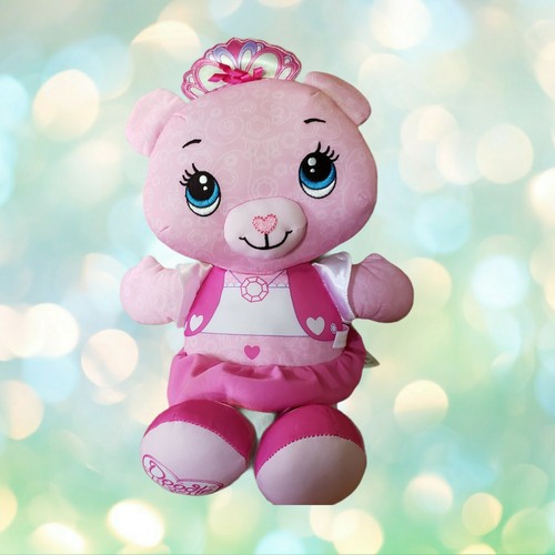 Fisher Price Doodle bear princess 16'' washable draw cotton candy pink plush - Picture 2 of 4
