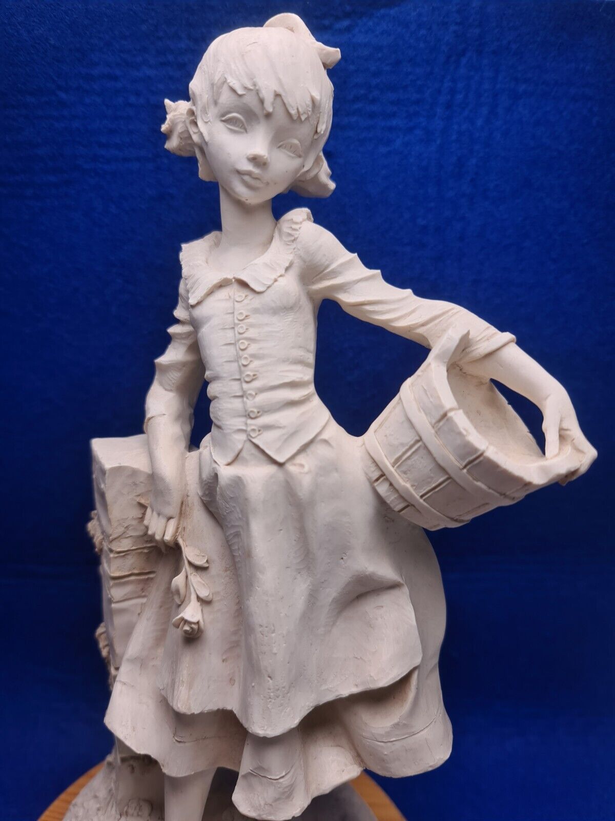 Fiorelli ● Girl With Bucket ● Figurine ● 12in
