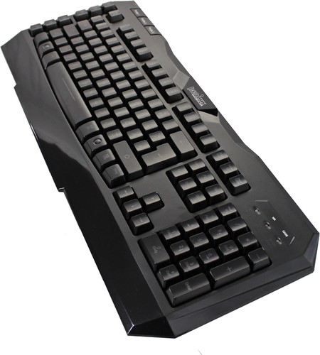 PERIXX PX-2000 Illuminated Gaming Keyboard Black with Macros - Picture 2 of 5