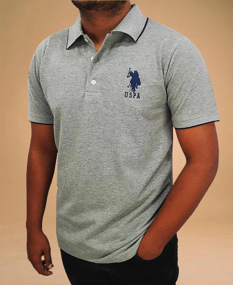 Us polo collar sales t shirt