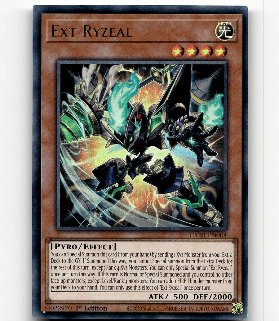 Yugioh Ext Ryzeal - Crossover Breakers | eBay