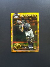 2024 Topps Chrome Sapphire Update Brett Sullivan #US34 Gold Refractor /50