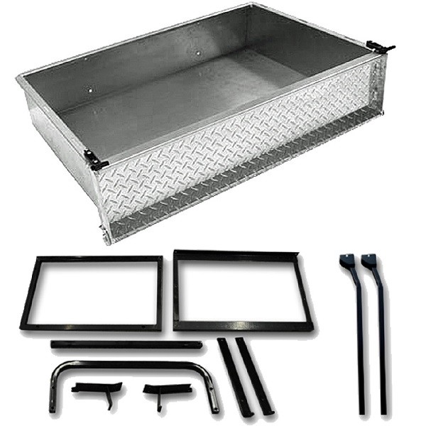 Club Car Precedent Golf Cart Part Aluminum Utility Cargo Bed