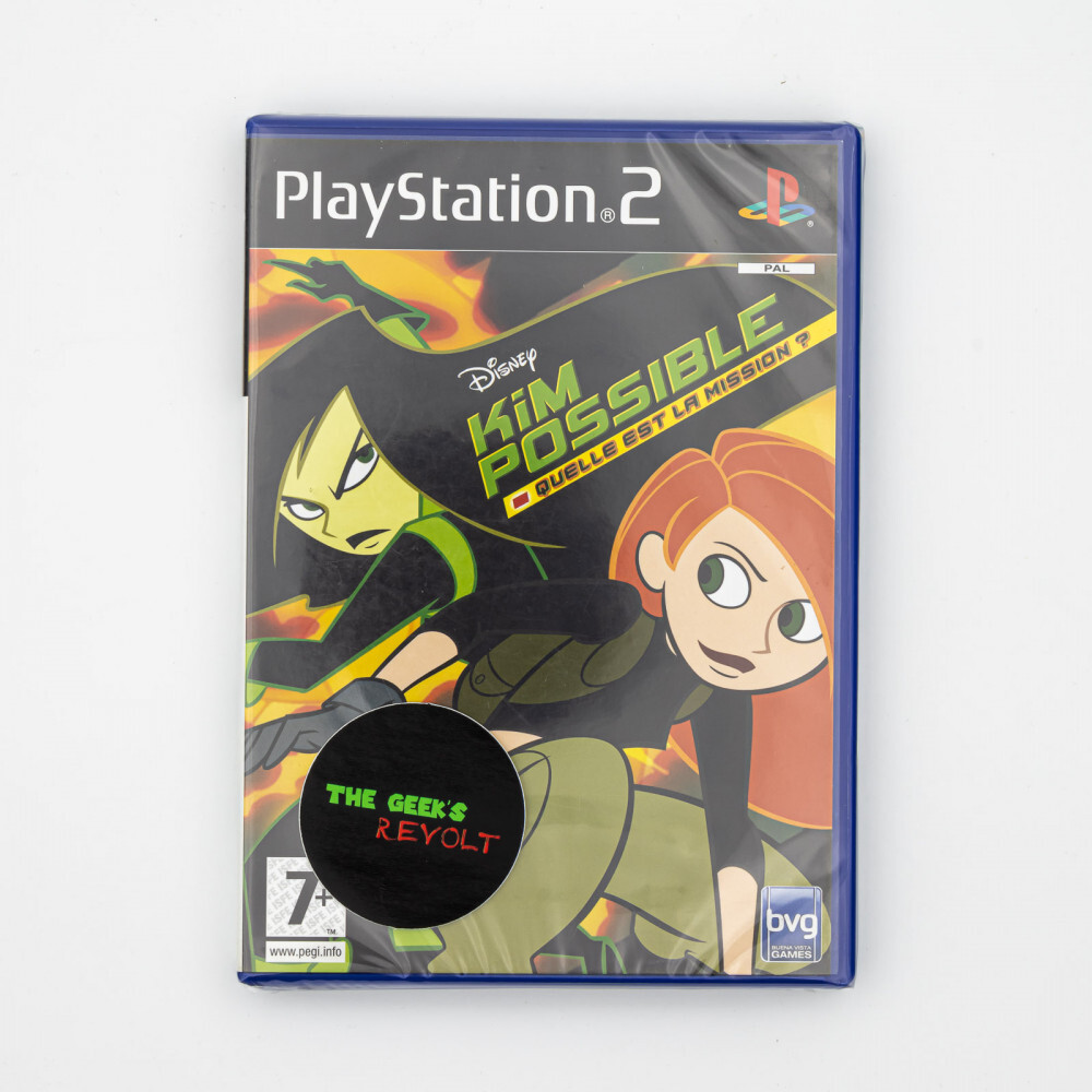Jeu PS2 Kim Possible - Version Française Neuf Sous Blister Scellé