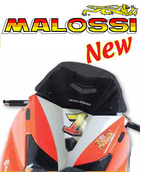 Pare-brise MALOSSI MHR TMAX 530 à aérodynamisme renforcé en PMMA rigide