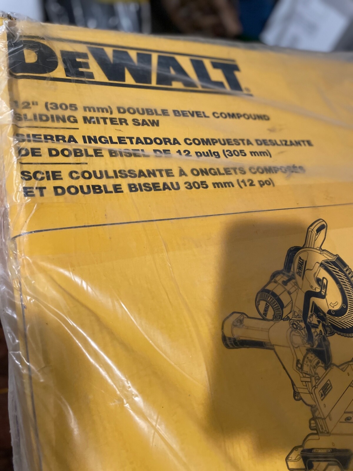 DEWALT DWS779 12 inch Double Bevel Sliding Compound Miter Saw